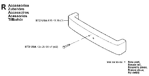 Accessories Diagram and Parts List for RIDERPRO18 (953521901)(2004-01) Husqvarna Lawn Tractor