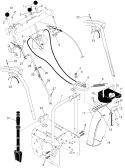 Page C Diagram and Parts List for 1130 SBEXP 96193000600 -2006-05 Husqvarna Snow Blower