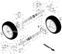 Page G Diagram and Parts List for 1130 SBEXP 96193000600 -2006-05 Husqvarna Snow Blower