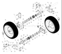 Page G Diagram and Parts List for 1130 SBEXP 96193001800 -2006-10 Husqvarna Snow Blower