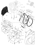 Page B Diagram and Parts List for 1130 SBEXP 96193001801 -2008-01 Husqvarna Snow Blower