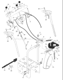 Page C Diagram and Parts List for 1130 SBEXP 96193001801 -2008-01 Husqvarna Snow Blower