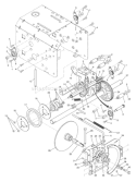 Page E Diagram and Parts List for 1130 SBEXP 96195000200 -2006-06 Husqvarna Snow Blower