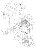 Page E Diagram and Parts List for 1130 SBEXP 96195000201 -2006-10 Husqvarna Snow Blower