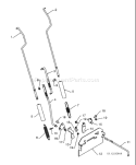 Page K Diagram and Parts List for 1130 SB LS 96193002900 -2008-08 Husqvarna Snow Blower