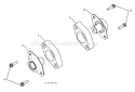 Page C Diagram and Parts List for 1130 SB XLS 96193003000 -2008-09 Husqvarna Snow Blower