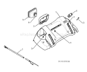Page G Diagram and Parts List for 1130 SB XLS 96193003000 -2008-09 Husqvarna Snow Blower