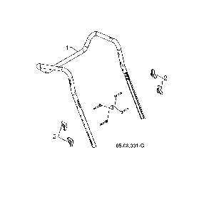 Part Location Diagram of 588059901 Husqvarna Bolt