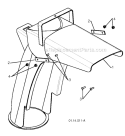 Page Q Diagram and Parts List for 11524E 96193006600 -2010-08 Husqvarna Snow Blower