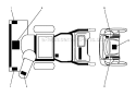 Decals Diagram and Parts List for 11524E 96193006600 -2010-08 Husqvarna Snow Blower