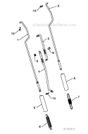 Page AB Diagram and Parts List for 11524E 96193006600 -2010-08 Husqvarna Snow Blower