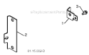 Part Location Diagram of 532435827 Husqvarna Bracket Left Hand