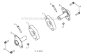Auger Housing And Impeller Diagram and Parts List for 11524E 96193006600 -2010-08 Husqvarna Snow Blower