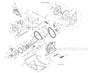 Decals Diagram and Parts List for 11524E 96193007400 -2011-07 Husqvarna Snow Blower