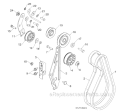 Page B Diagram and Parts List for 11524E 96193007400 -2011-07 Husqvarna Snow Blower