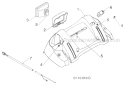 Handle Diagram and Parts List for 11524E 96193007400 -2011-07 Husqvarna Snow Blower