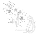 Page C Diagram and Parts List for 11524E 96193007400 -2011-07 Husqvarna Snow Blower