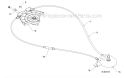 Control Panel And Discharge Chute Diagram and Parts List for 11524E 96193007401 -2011-07 Husqvarna Snow Blower