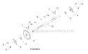 Page T Diagram and Parts List for 11524E 96193007401 -2011-07 Husqvarna Snow Blower