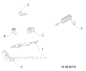 Page V Diagram and Parts List for 11524E 96193007401 -2011-07 Husqvarna Snow Blower