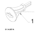 Accessories Diagram and Parts List for 11524E 96193007401 -2011-07 Husqvarna Snow Blower