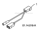 Page E Diagram and Parts List for 11524E 96193007401 -2011-07 Husqvarna Snow Blower