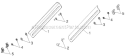 Auger Housing Impeller Diagram and Parts List for 11524E 96193007403 - 2012-06 Husqvarna Snow Blower