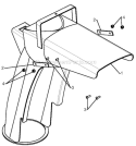 Control Panel Discharge Chute Diagram and Parts List for 11524E 96193007403 - 2012-06 Husqvarna Snow Blower