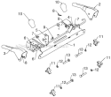 Handle Diagram and Parts List for 11524E 96193007403 - 2012-06 Husqvarna Snow Blower