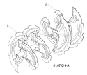Part Location Diagram of 532422103 Husqvarna Auger Assembly 24 Lh