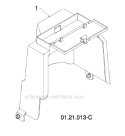 Page D Diagram and Parts List for 11524E 96193008200 -2011-08 Husqvarna Snow Blower