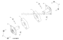 Auger Housing And Impeller Diagram and Parts List for 11524E 96193008200 -2011-08 Husqvarna Snow Blower