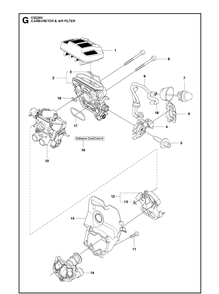 Part Location Diagram of 505127002 Husqvarna 