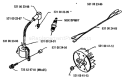 Part Location Diagram of 531004112 Husqvarna Flywheel