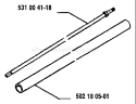 Page R Diagram and Parts List for 120L 120 L 1993-02 Husqvarna Trimmer