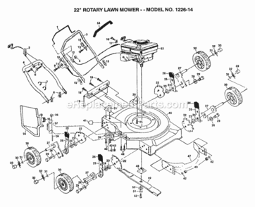 Part Location Diagram of 850998 Husqvarna Hex Head Thread Rolling Screw 3/8-16x1