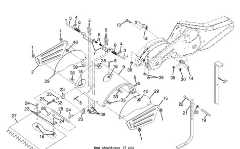 Part Location Diagram of 581812706 Husqvarna Shield
