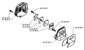 Part Location Diagram of 503200216 Husqvarna Chainsaw Screw