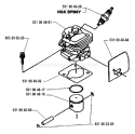 Part Location Diagram of 503235112 Husqvarna Plug, Spark