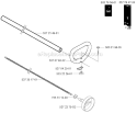 Shaft_And_Handle Diagram and Parts List for 123L 2004-03 Husqvarna Trimmer