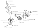 Part Location Diagram of 503226504 Husqvarna Square Nut