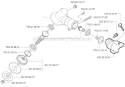 Bevel_Gear Diagram and Parts List for 123L 2004-03 Husqvarna Trimmer