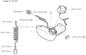 Fuel_Tank Diagram and Parts List for 123L 2004-03 Husqvarna Trimmer