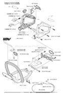 Part Location Diagram of 503718201 Husqvarna Start/stop Switch