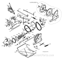 Drive Diagram and Parts List for 12527HV 96193005300 -2010-06 Husqvarna Snow Blower