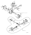Page F Diagram and Parts List for 12527HV 96193005300 -2010-06 Husqvarna Snow Blower