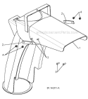Page N Diagram and Parts List for 12527HV 96193005301 -2010-07 Husqvarna Snow Blower