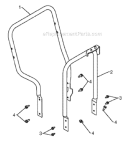 Page W Diagram and Parts List for 12527HV 96193005301 -2010-07 Husqvarna Snow Blower