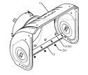 Page G Diagram and Parts List for 12527HV 96193005301 -2010-07 Husqvarna Snow Blower