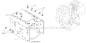 Chassis, Engine And Pulleys Diagram and Parts List for 12527HV 96193007101 -2011-07 Husqvarna Snow Blower